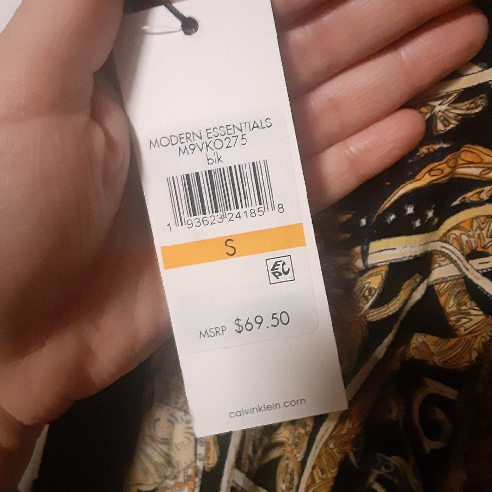 🌺CALVIN Klein faux leather leggings - Picture 7 of 7